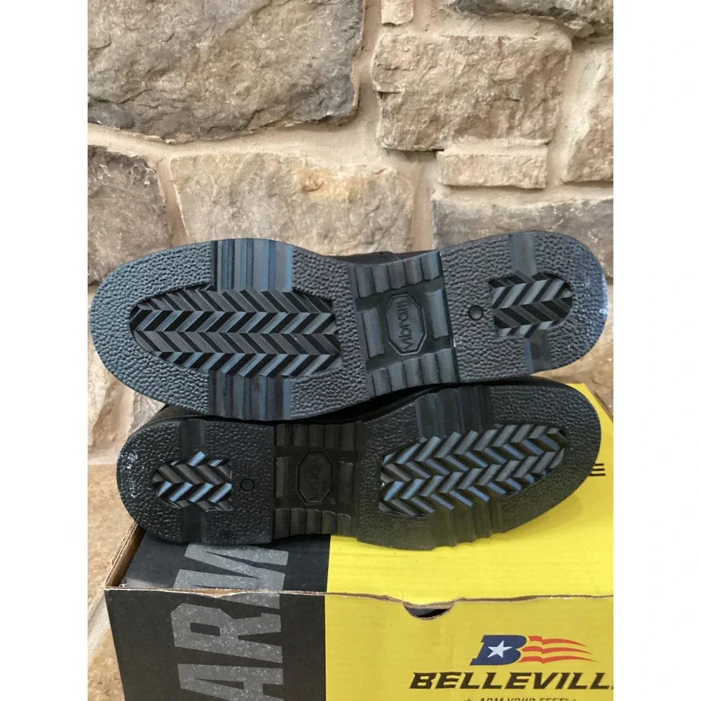 Belleville 800ST Mens Size 9.5 R Black Waterproof Steel Toe FLT Flight Deck Boot